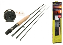 Forrester Fly Set 2,75 m zum Fliegenfischen mit Fliegenrute, Rolle, Schnur, Fliegen - 1